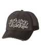 Crazy Thankful Embroidered Trucker Hat