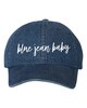 Blue Jean Baby Embroidered Denim Baseball Cap