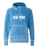 EXCUSE MY NEW YORK ATTITUDE SOFTSTYLE VINTAGE HOODIE