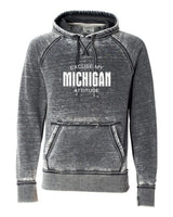 EXCUSE MY MICHIGAN ATTITUDE VINTAGE SUMMER HOODIE