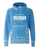 EXCUSE MY MICHIGAN ATTITUDE VINTAGE SUMMER HOODIE