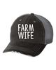 Farm Wife Embroidered Trucker Hat