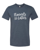 FLANNELS AND LATTES SOFTSTYLE TEE