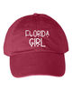 Florida Girl Embroidered Baseball Hat