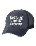 Football Grandma Embroidered Trucker Hat