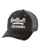 Football Grandma Embroidered Trucker Hat