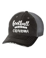 Football Grandma Embroidered Trucker Hat