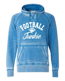 FOOTBALL JUNKIE SOFTSTYLE VINTAGE HOODIE