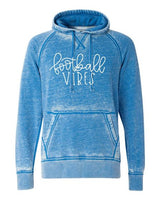 FOOTBALL VIBES SOFTSTYLE VINTAGE HOODIE