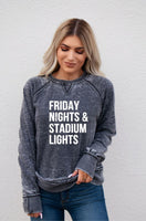 FRIDAY NIGHT STADIUM LIGHTS SOFTSTYLE VINTAGE CREW NECK