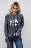 FUR MAMA SOFTSTYLE VINTAGE CREW NECK