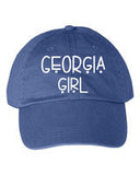 Georgia Girl Embroidered Baseball Hat