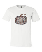 Give Thanks for He Is Good Pumpkin Color Crew Neck Tee