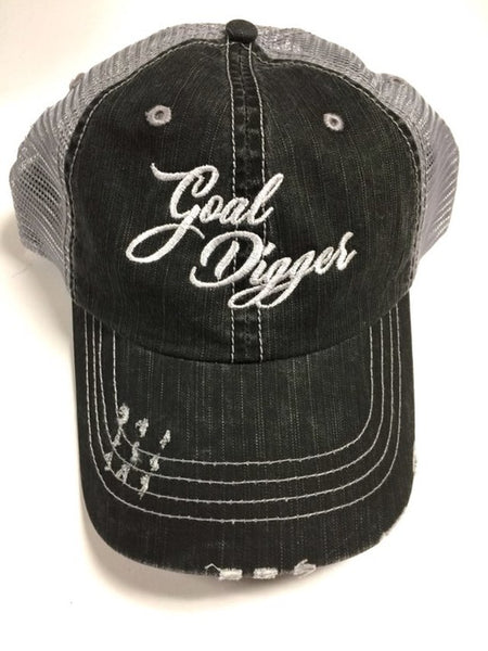 Goal Digger Embroidered Trucker Hat