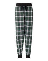 PLAID FLANNEL JOGGER