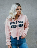 HANGOVER HOODIE ON BELLA CANVAS CROPPED SOFTSTYLE HOODIE