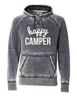 HAPPY CAMPER SOFTSTYLE VINTAGE HOODIE