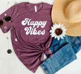 Happy Vibes Graphic Tee