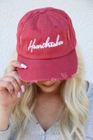 Heartbreaker Distressed Embroidered Trucker Hat