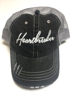 Heartbreaker Embroidered Trucker Hat