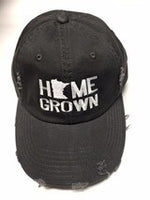 Home Grown - Minnesota Distressed Embroidered Baseball Hat