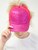 MESSY BUN GLITTER BASEBALL HAT