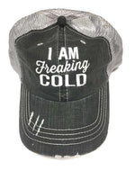 I Am Freaking Cold Embroidered Trucker Hat