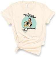 IF TARGET HAD A BAR MY LIFE WOULD BE PERFECT RETRO SOFTSTYLE TEE