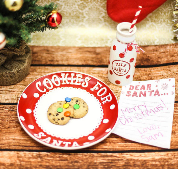 Santa’s Milk & Cookie Set