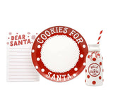 Santa’s Milk & Cookie Set