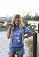 IN GOD WE TRUST VINTAGE FOOTBALL JERSEY