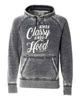 KINDA CLASSY KINDA HOOD SOFTSTYLE VINTAGE HOODIE