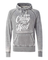 KINDA CLASSY KINDA HOOD SOFTSTYLE VINTAGE HOODIE