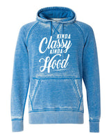 KINDA CLASSY KINDA HOOD SOFTSTYLE VINTAGE HOODIE