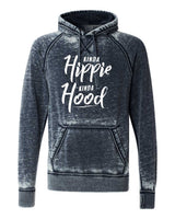 KINDA HIPPIE KINDA HOOD SOFTSTYLE VINTAGE HOODIE