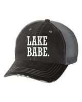 Lake Babe Embroidered Trucker Hat