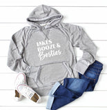 Lakes Booze and Besties Softstyle Vintage Hoodie