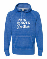 Lakes Booze and Besties Softstyle Vintage Hoodie