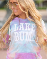 Lake Bum Tie Dye Lightweight Summer Hoodie