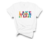 Lake It Easy Graphic Softstyle Tee