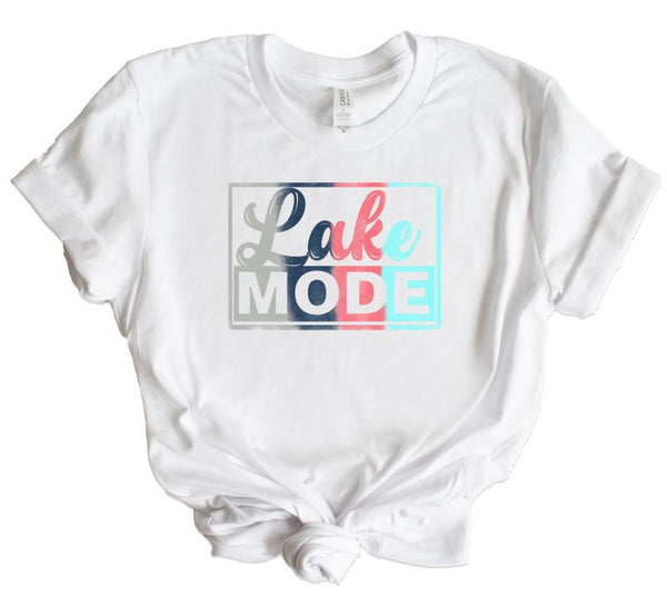 Lake Mode Crew Neck Tee