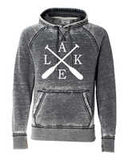 Lake with Oars Softstyle Vintage Hoodie