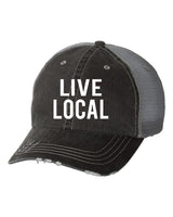 Live Local ~Embroidered Trucker Cap