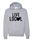 LIVE LOCAL ~ OHIO SOFTSTYLE HOODIE