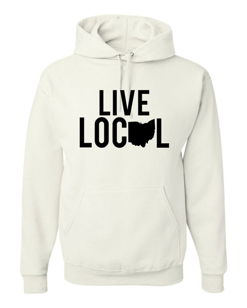 LIVE LOCAL ~ OHIO SOFTSTYLE HOODIE