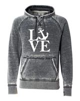 LOVE with Anchor Vintage Summer Hoodie