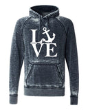 LOVE with Anchor Vintage Summer Hoodie