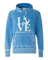 LOVE with Anchor Vintage Summer Hoodie