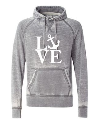 LOVE with Anchor Vintage Summer Hoodie