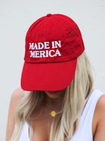 MADE IN MERCIA EMBROIDERED BASEBALL HAT